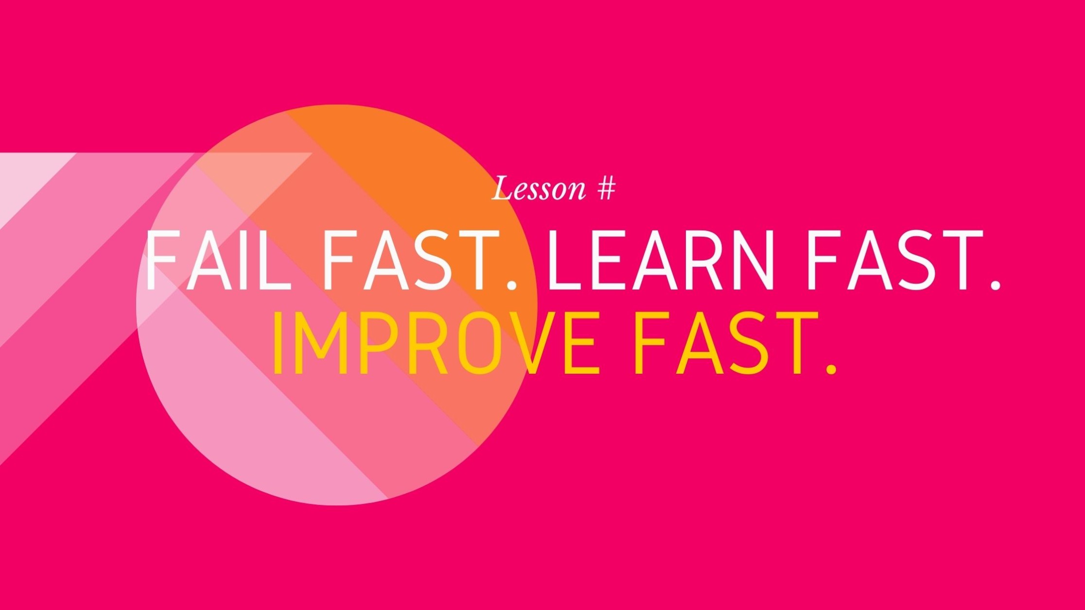 startup lessons 1