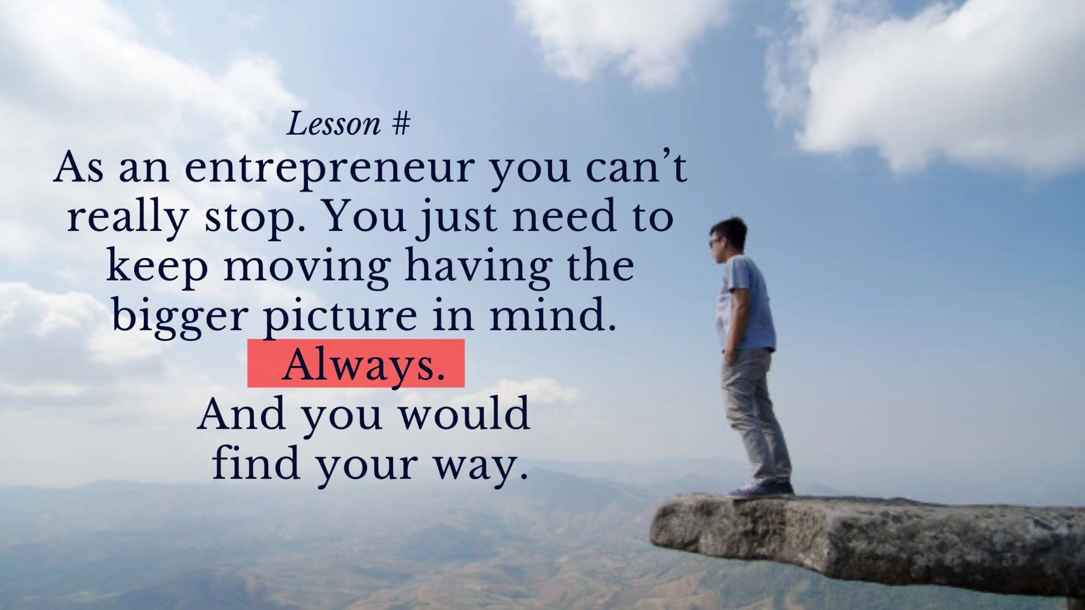 startup lessons 3